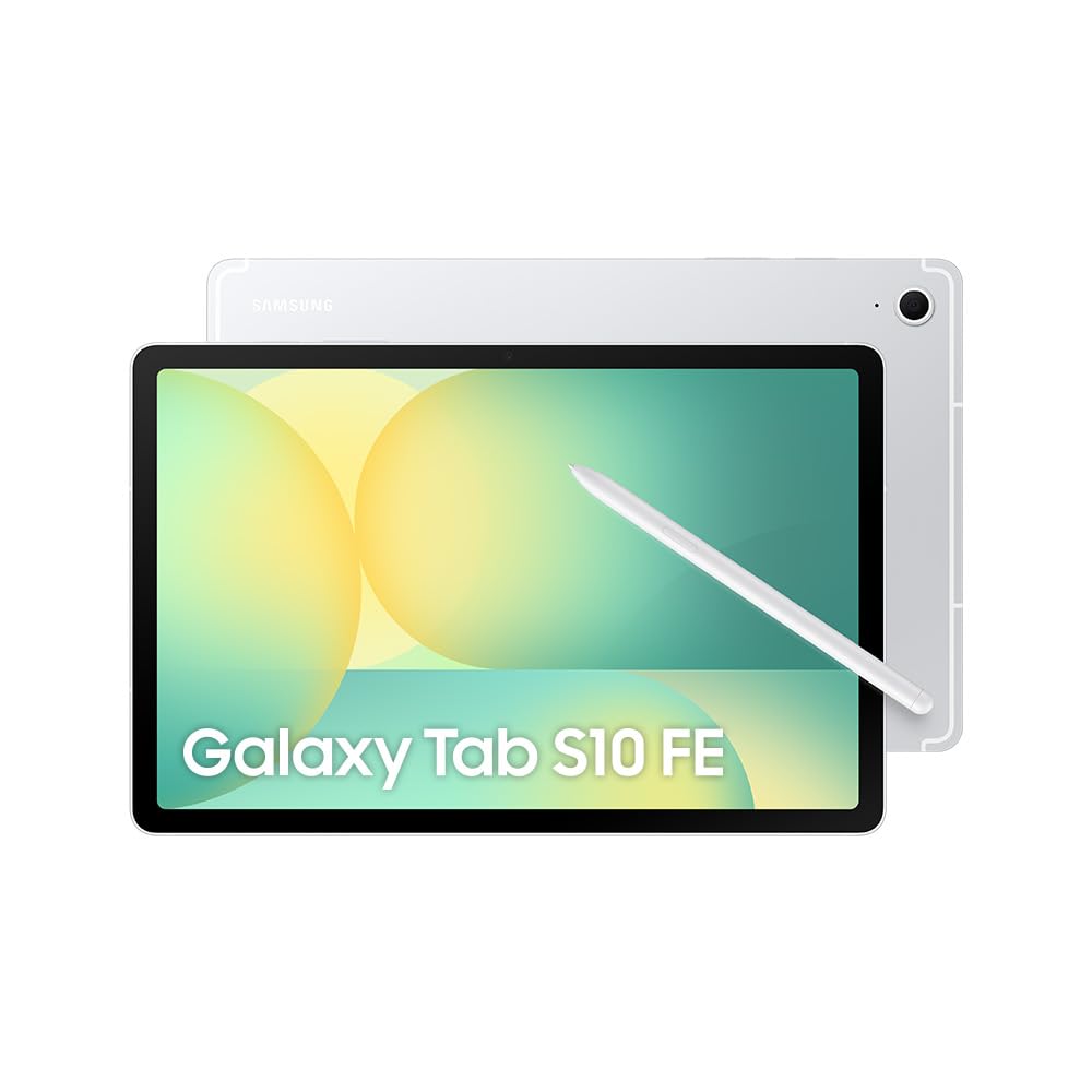 Tablet Samsung Galaxy Tab S10 FE, Prata, 128GB, 8GB RAM